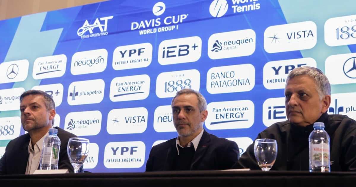 Neuquén albergará la serie de Copa Davis entre Argentina y Turquía en 2026