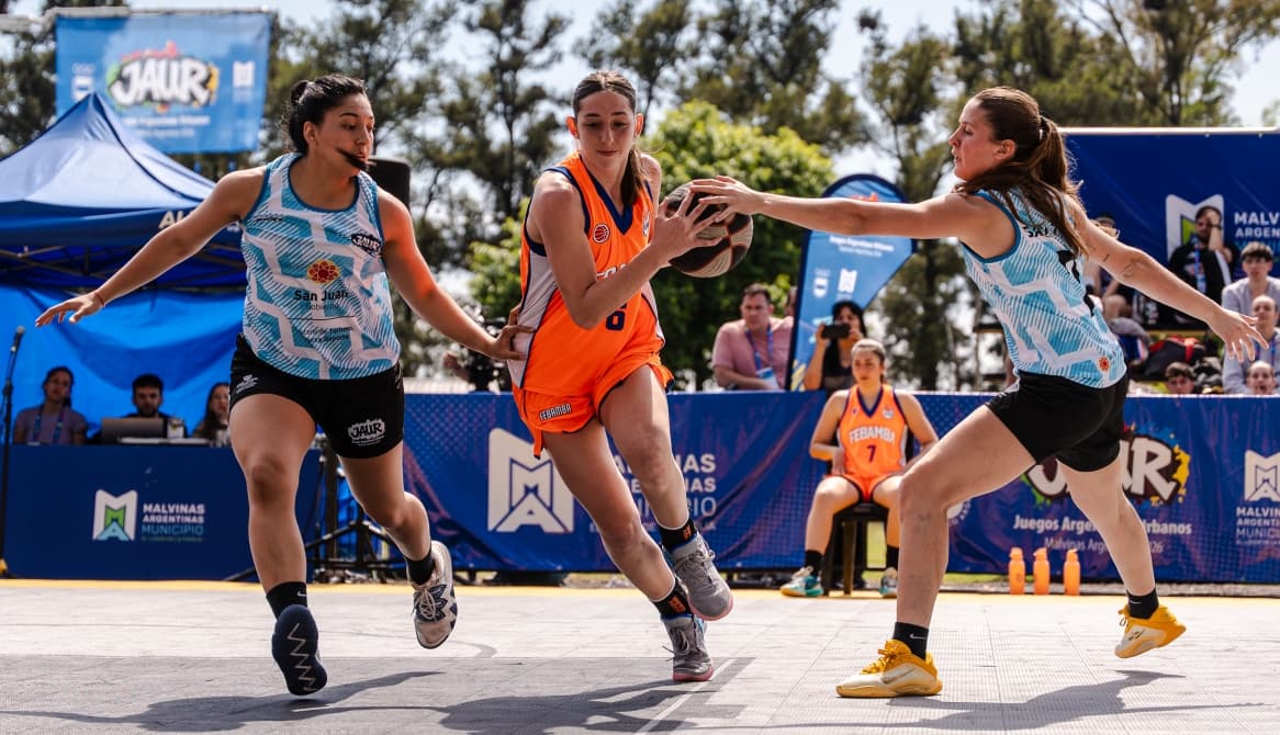 Básquet 3x3: se jugó la segunda fecha del Argentino en JAUR 2026