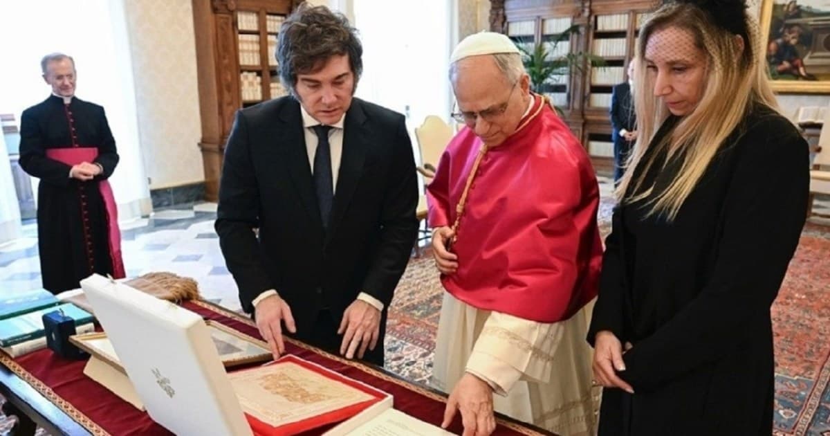 Milei recibe al papa León XIV en tres jornadas de agenda oficial
