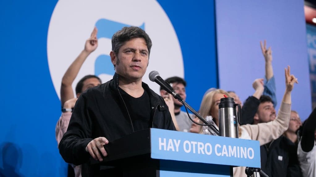 Kicillof defiende a Cristina y se perfila hacia 2027