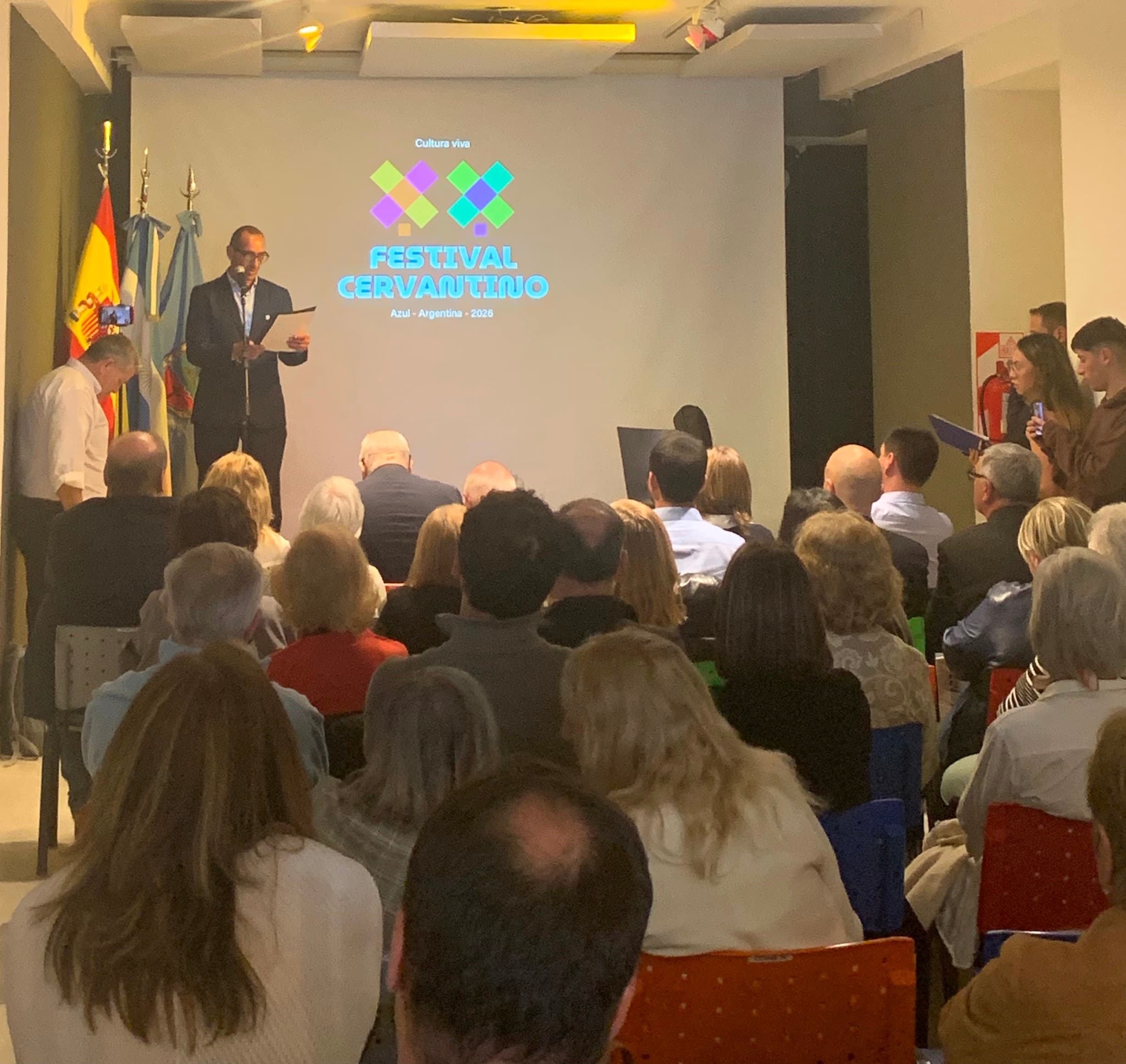Azul presentó la 20° edición del Festival Cervantino