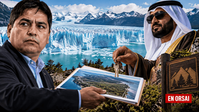 Vidal autorizó venta de tierras frente al Perito Moreno a capitales de Dubái