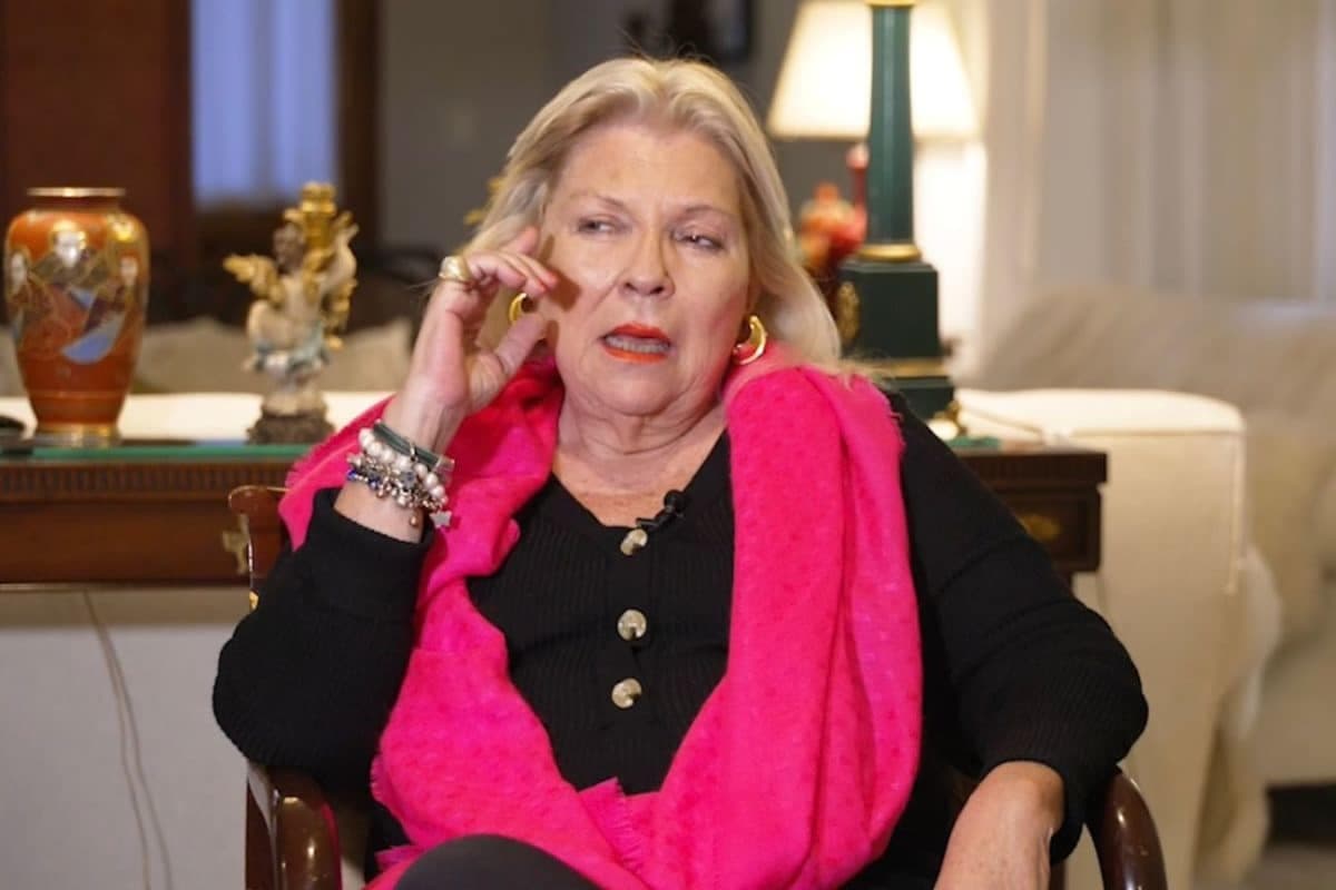 Carrió critica ley de inviolabilidad y alerta sobre el país