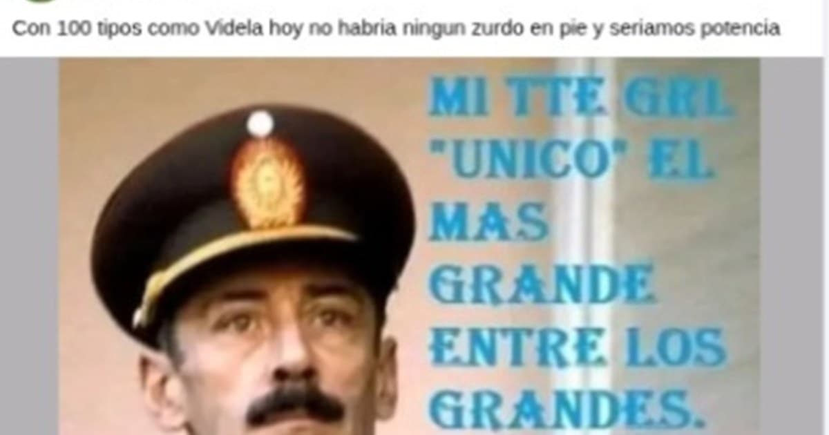 Candidato en Bariloche denunciado por reivindicar la dictadura
