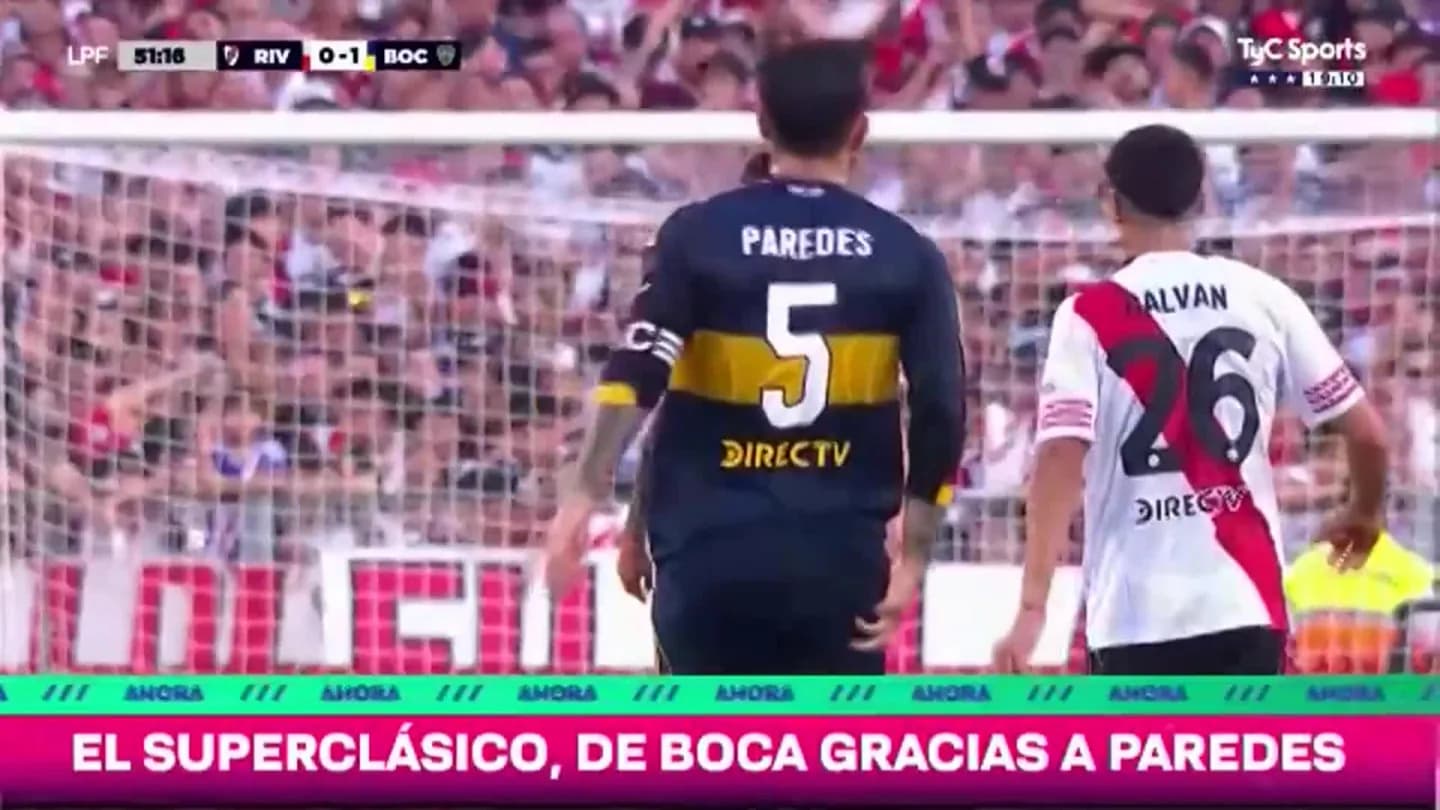 Boca venció a River en el Superclásico