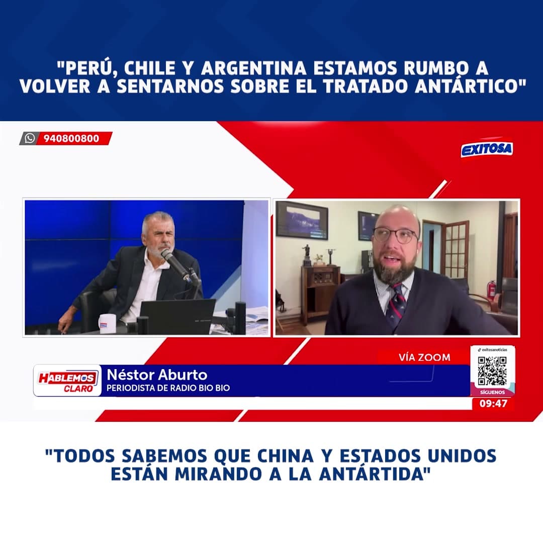 Perú, Chile y Argentina retoman negociaciones sobre Antártida